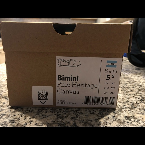 TOMS Pine Heritage Canvas Biminis - Picture 6 of 6